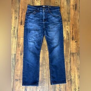 7 For All Mankind Slimmy Jeans Size 30 Medium Wash Slim Fit